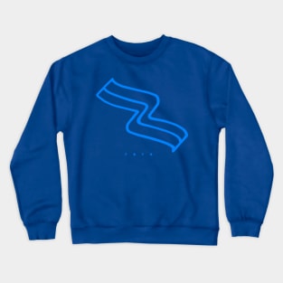 RARE FLAG (blue) Crewneck Sweatshirt